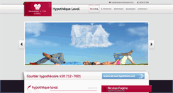 Desktop Screenshot of hypothequelaval.com